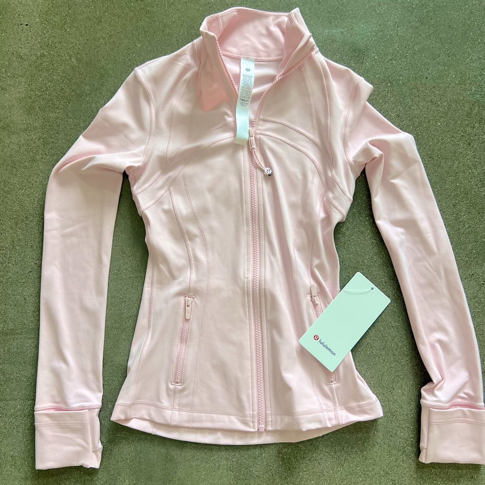 NWT Lululemon Nulu Pink Jacket size 2